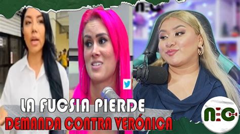 Verónica Saltos gana demanda a la Fucsia YouTube