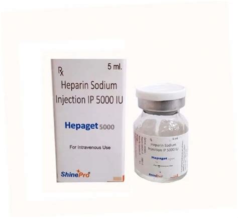 Heparin Sodium Injection Ip Iu At Rs Piece Heped In