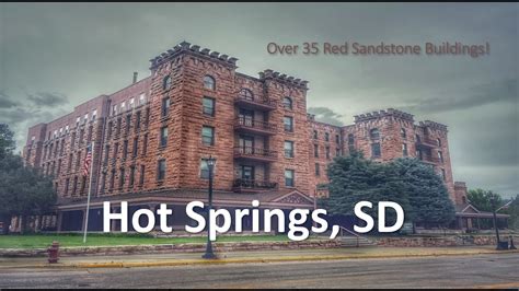 Hot Springs Sd A 4k City Walking Tour Youtube