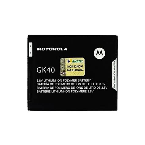 Bateria Motorola Moto G5 GK40 Original Anatel em Promoção Ofertas na