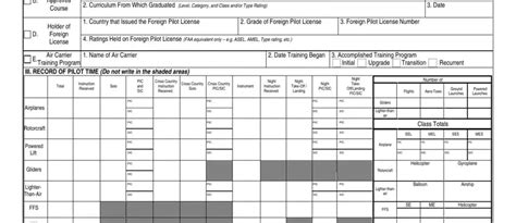 Faa Form Fill Out Printable Pdf Forms Online