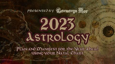 THE ASTROLOGY OF 2023- Plan and Manifest for the Year Ahead Using Your Natal Chart, Crescent ...