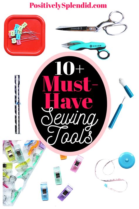 10 Essential Sewing Tools You Should Own Positively Splendid Crafts Sewing Recipes And