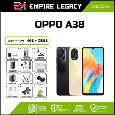 OPPO A38 4GB RAM 128GB ROM 6GB RAM 128GB ROM Original OPPO