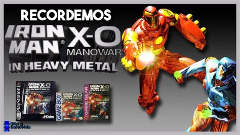 Iron Man And X O Manowar Heavy Metal Playstation Game Boy Game Gear