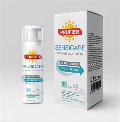 Sensicare Cream package design on Behance