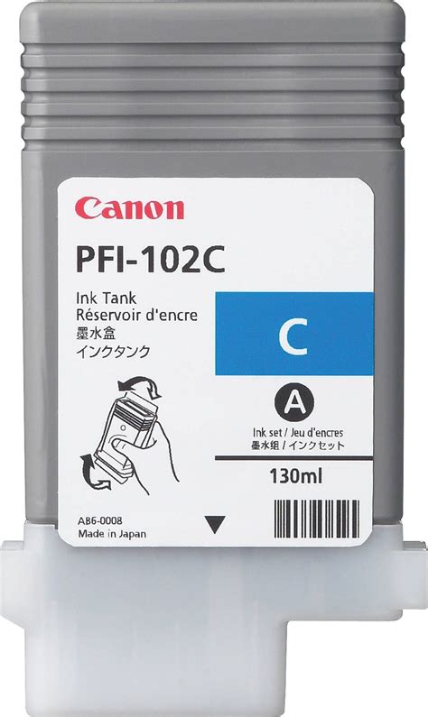 Canon Pfi C Cyan Ink Cartridge Ml B Aa Buy Best Price