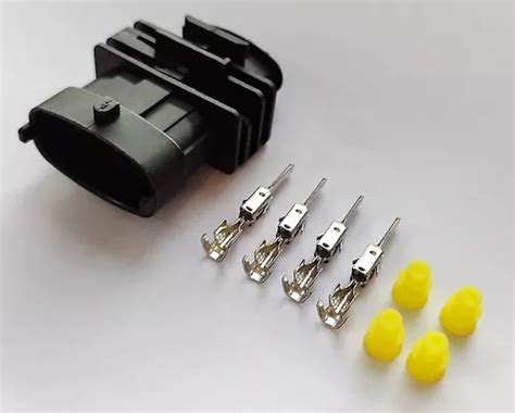 2 Kit Plug Conector Chicote Macho Sensor Map Idea Palio Fiat