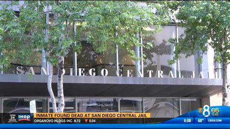 Inmate Found Dead At Sd Central Jail Cbs News 8 San Diego Ca News