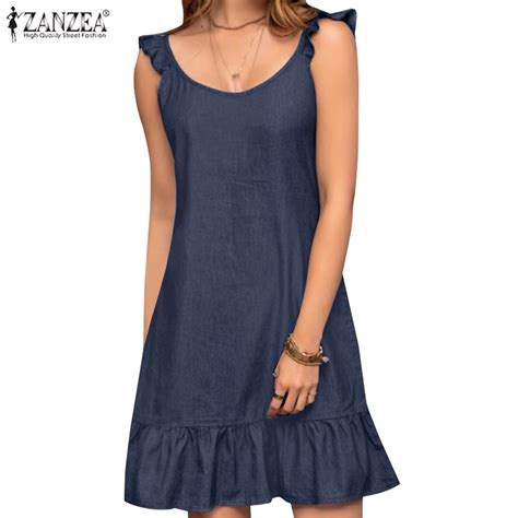 ZANZEA Women Vintage Casual Sleeveless Undershirt Round Neck Solid