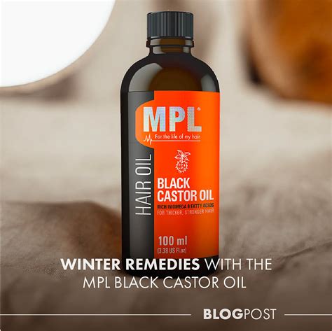 Winter Remedies Mpl Black Castor Oil