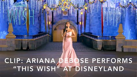 Ariana Debose Surprises Disneyland Guests With "This Wish"