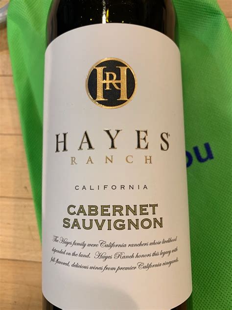 Hayes Ranch Cabernet Sauvignon Usa California Central Coast