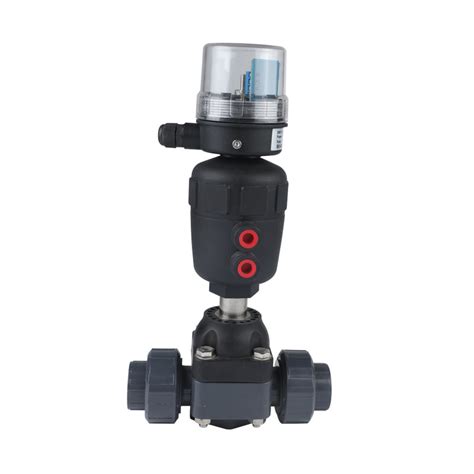 UPVC Acid And Alkali Resistant Plastic DN25 1inch Diaphragm Valve