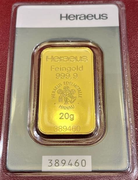 Grams Gold Heraeus Sealed With Certificate Catawiki