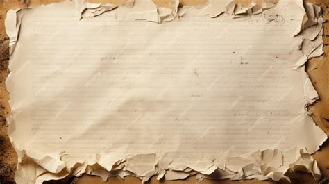 Premium AI Image | Torn Notebook Paper Background