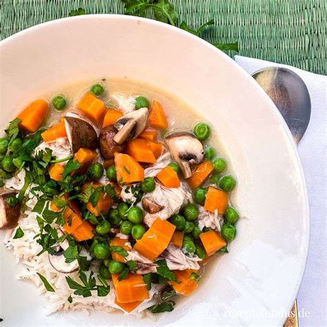 H Hnerfrikassee Wie Bei Oma Rezeptefundus