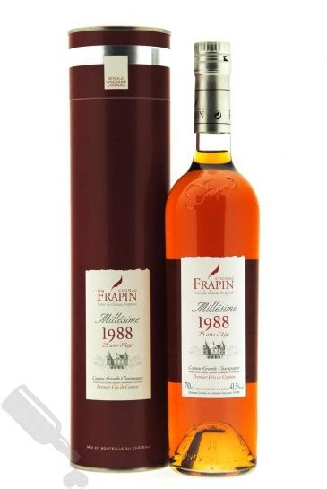 Frapin 25 Years Millésime 1988 Xo Passion For Whisky