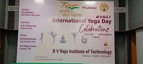 International Yoga Day Celebrations Vishnu S Wellness Center