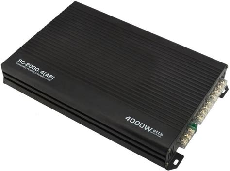 Купить Усилитель звука автомобильный C-AMP SC2000AB усилок в машину 2-х ...