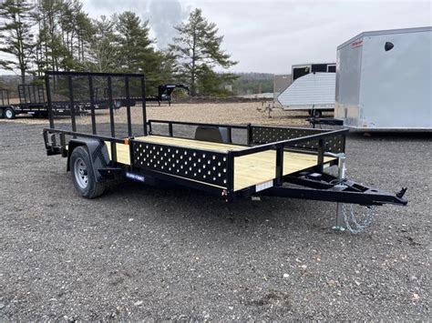 Sure Trac X Powder Coated K Single Axle Atv Utility Trailer