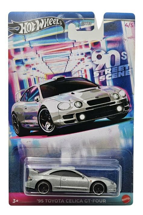 Hot Wheels Samochodzik Street Scene 90 s 95 Toyota Celica GT Four JCB60 MATTEL Świat Zabawek