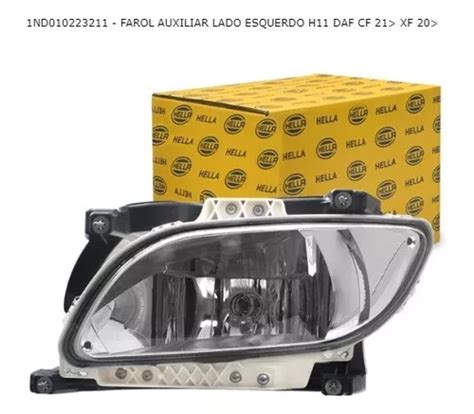 Farol Auxiliar Neblina Le H11 Daf Cf Após 2021 Xf Após 2020