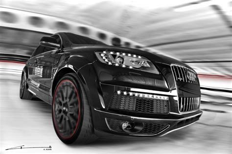 Project Kahn Audi Q7 in Black and White Is Here - autoevolution