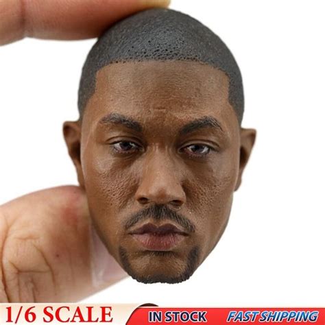 Black Rose Man Head Sculpt Fit Hot Toys Phicen Male Body Figure Model EBay