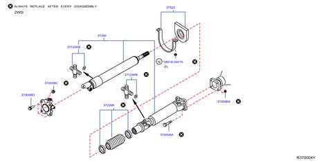 Nissan Frontier Drive Shaft 37000 ZZ70A Mike Barney Nissan AMHERST NY