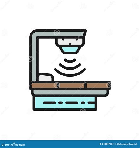 Radiotherapy For Cancer Treatment Illustration In Cell Isolated On