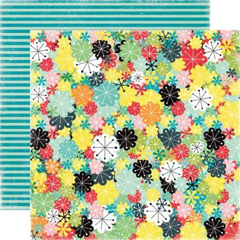 Echo Park Happy Days Collection 12 X 12 Double Sided Paper Retro