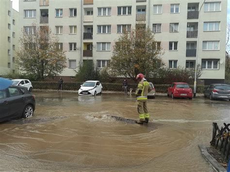 Awaria sieci wodociągowej Brak wody w centrum miasta