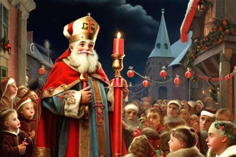 Premium Ai Image Saint Nicolas