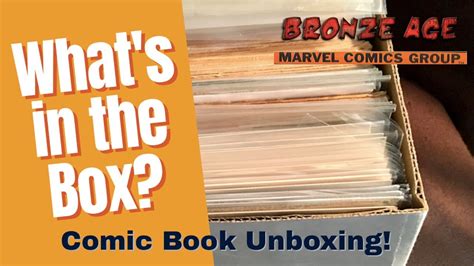 Unboxing Comics Youtube