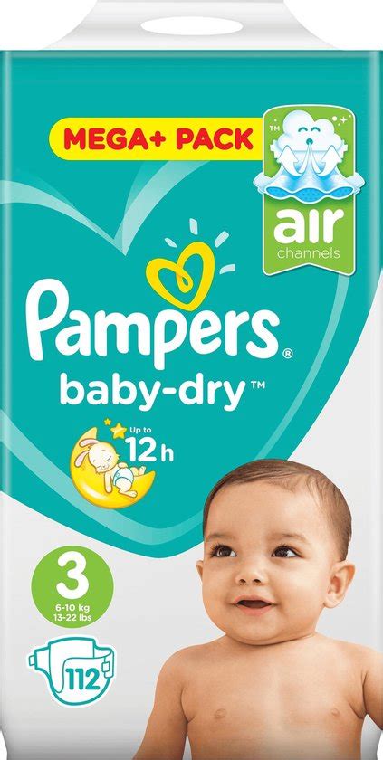 Pampers Baby Dry Luiers Maat Kg Stuks Bol