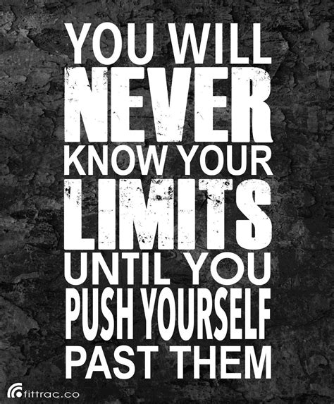 Push Your Limits Gym Workout Motivation Workout Motivation Fitness