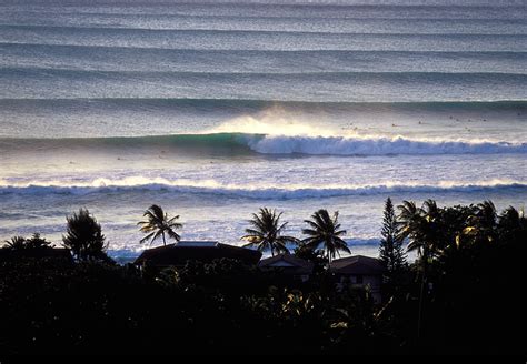 Hawaii Sunset Surfing