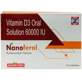 Buy Nanoferol Butterscotch Flavour Sugar Free Oral Solution Ml