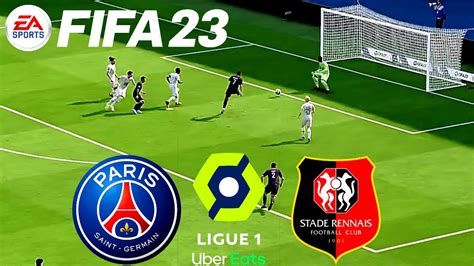 Fifa 23 Psg Vs Stade Rennais Ligue 1 Gameplay Fifa 23 Youtube