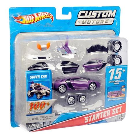Mattel V1783 Hot Wheels Custom Motors Super Car Amazon In Toys Games