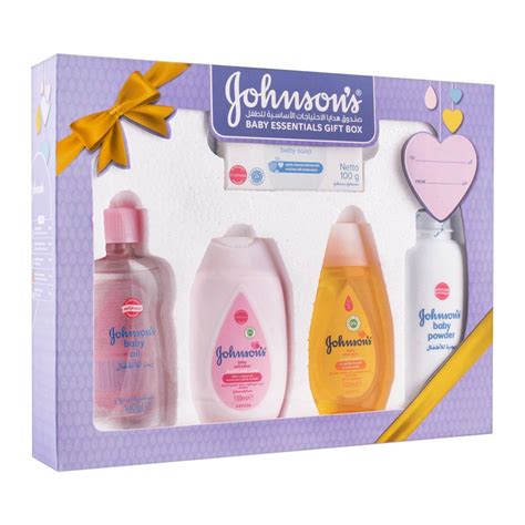 Order Johnson's Baby Essentials Baby Gift Set, 5 Pieces Online at Best Price in Pakistan - Naheed.pk