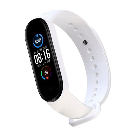 Opaska do Xiaomi Mi Band 3 4 Pasek Zamienny Silikonowy Biały 29 Kolorów