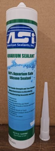 Asi Clear Aquarium Silicone Sealant Ml For Sale Online Ebay