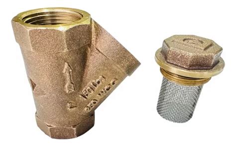 Filtro Yee Bronce 3 4 Rosca Npt Marca Helbert 150 Psi Envío gratis