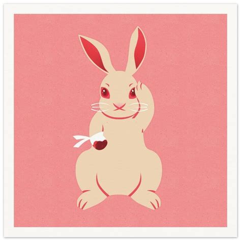 Not So Lucky Rabbits Foot Art Print Museum Quality Matte Paper Etsy