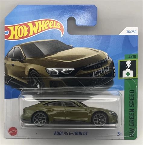 Hot Wheels Audi Rs E Tron Gt Hw Green Speed Htd Combine P P Ev Model Picclick Uk
