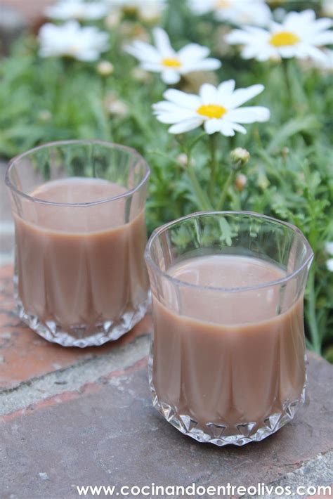 Licor De Chocolate Receta Paso A Paso Cocinando Entre Olivos