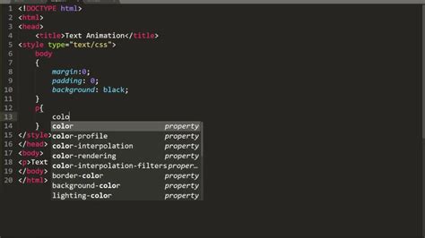 Text Animation Using Html And Css Youtube