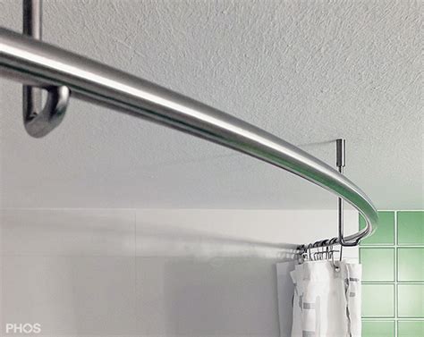 Duschvorhangstange Aus Edelstahl Cns F R Badewanne Dusche